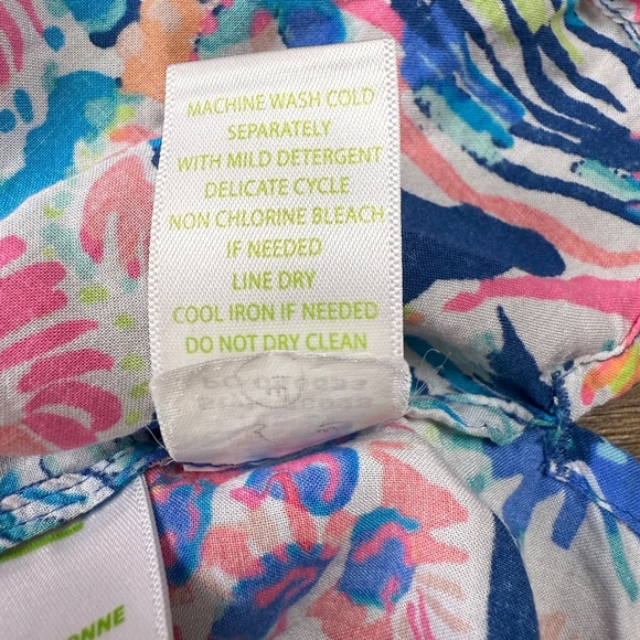 Lilly Pulitzer Willa Tunic Dress in Indigo Gyspea, Size small, Boho, Preppy - Picture 11 of 13